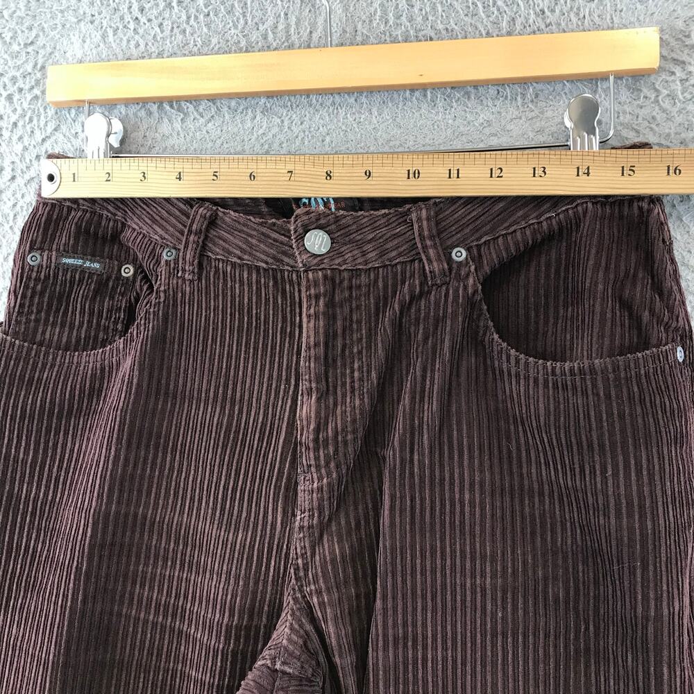 Vintage Squeeze Jeanswear Cotton Corduroy Brown Pants Women’s size 11 - Picture 5 of 9